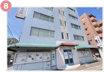 ゴールフリー高等学院に到着です